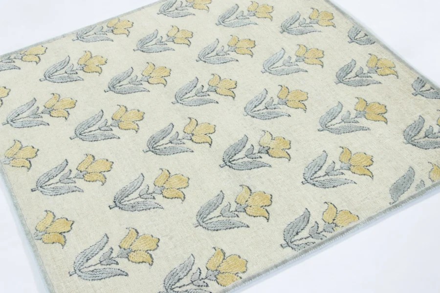 Rug & Kilim’s Floral Block Print Rug