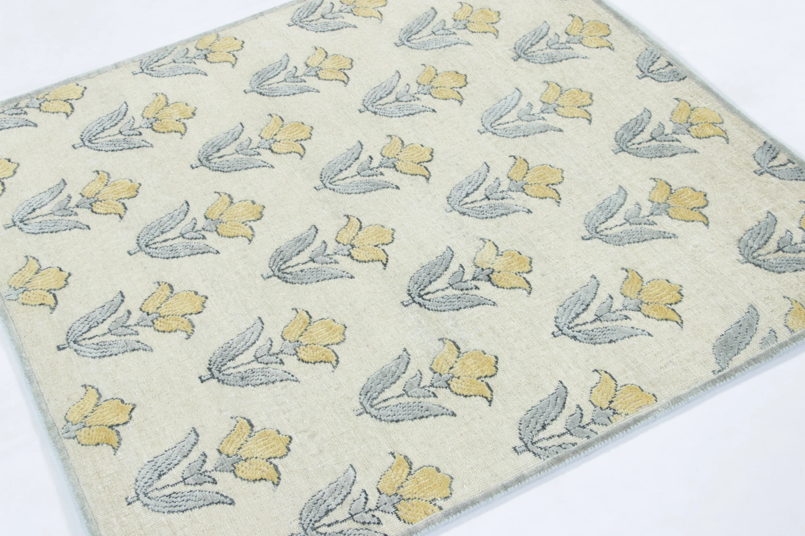 Rug & Kilim’s Floral Block Print Rug