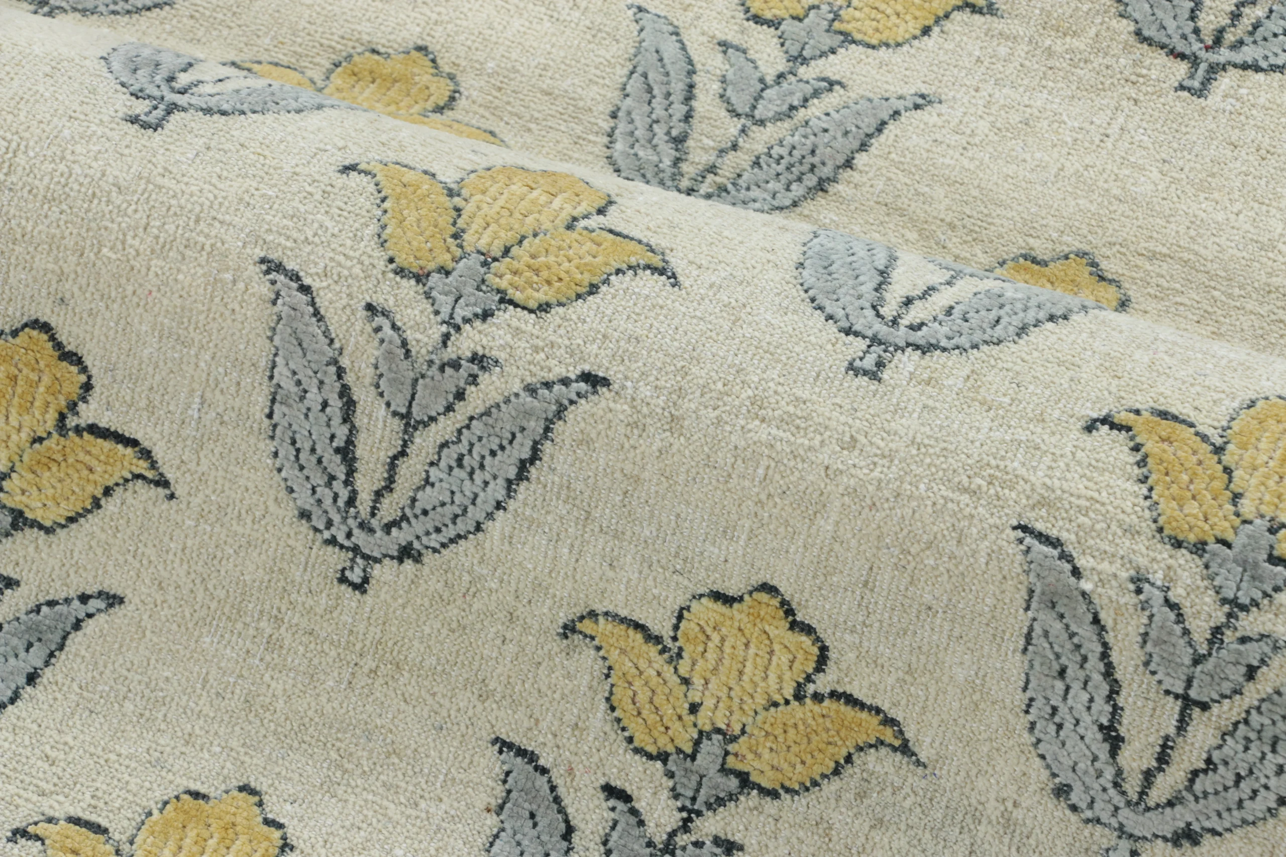 Rug & Kilim’s Floral Block Print Rug