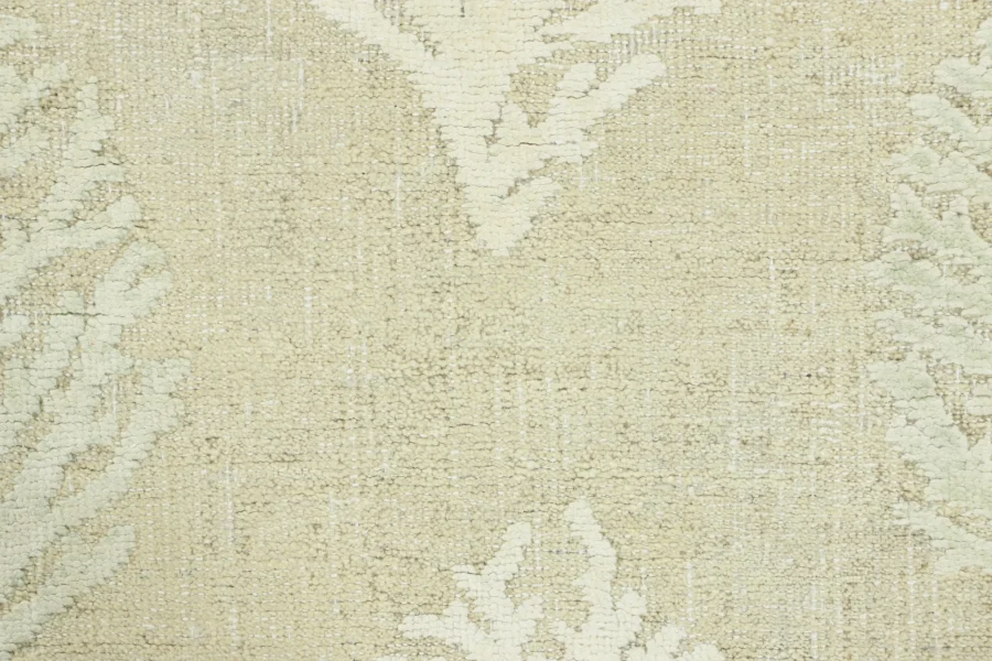 Floral Block Print Runner Rug