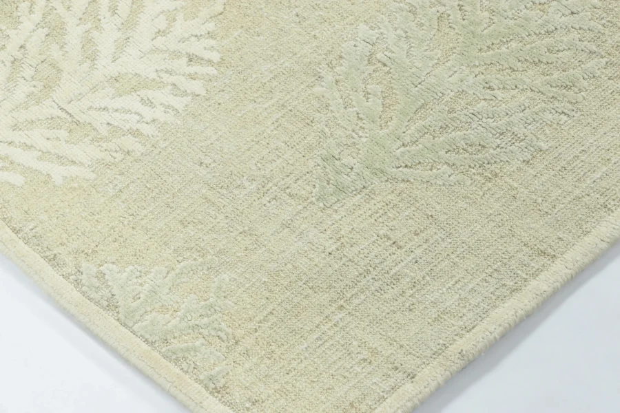 Floral Block Print Runner Rug