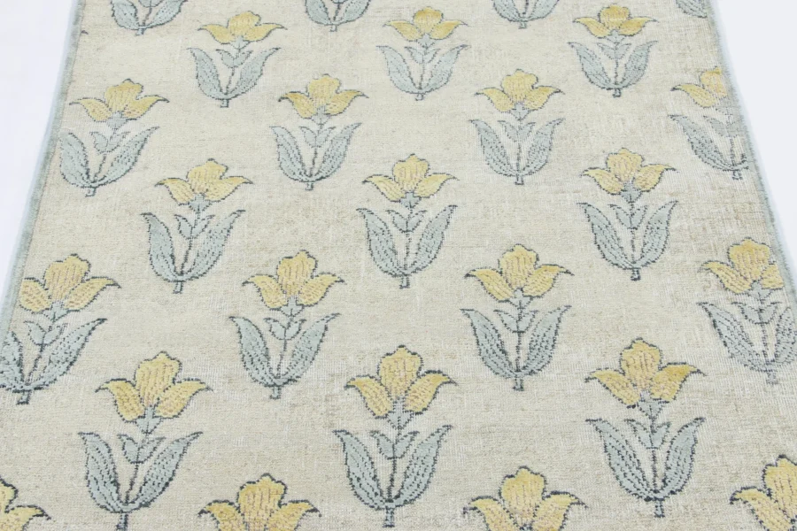 Rug & Kilim’s Floral Block Print Rug