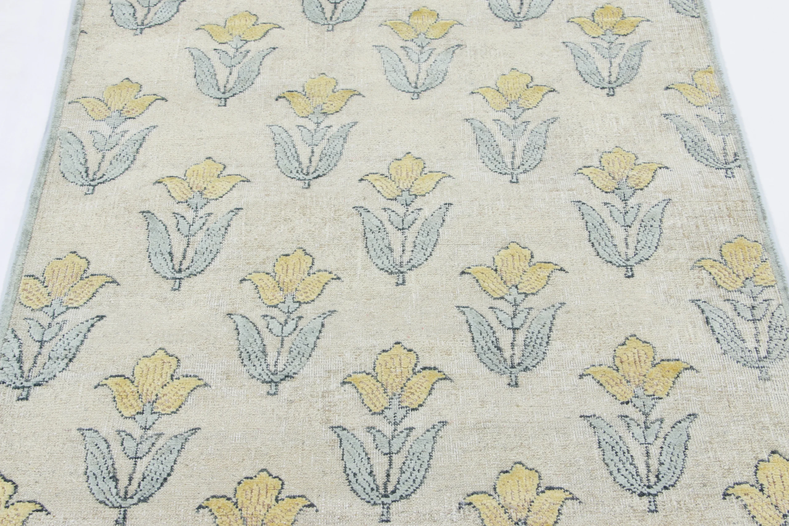 Rug & Kilim’s Floral Block Print Rug