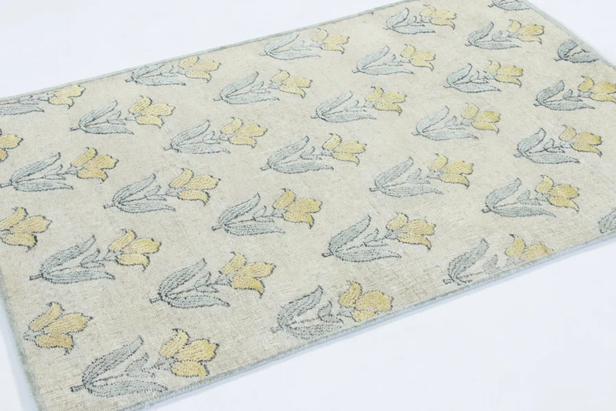 Rug & Kilim’s Floral Block Print Rug