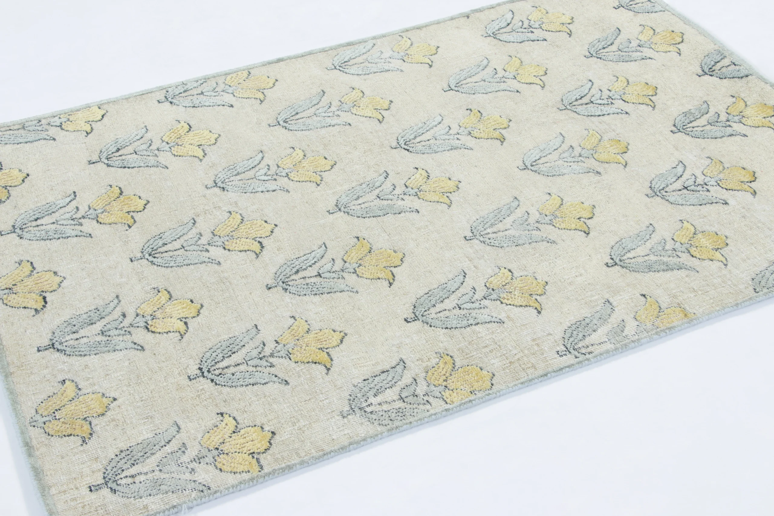 Rug & Kilim’s Floral Block Print Rug
