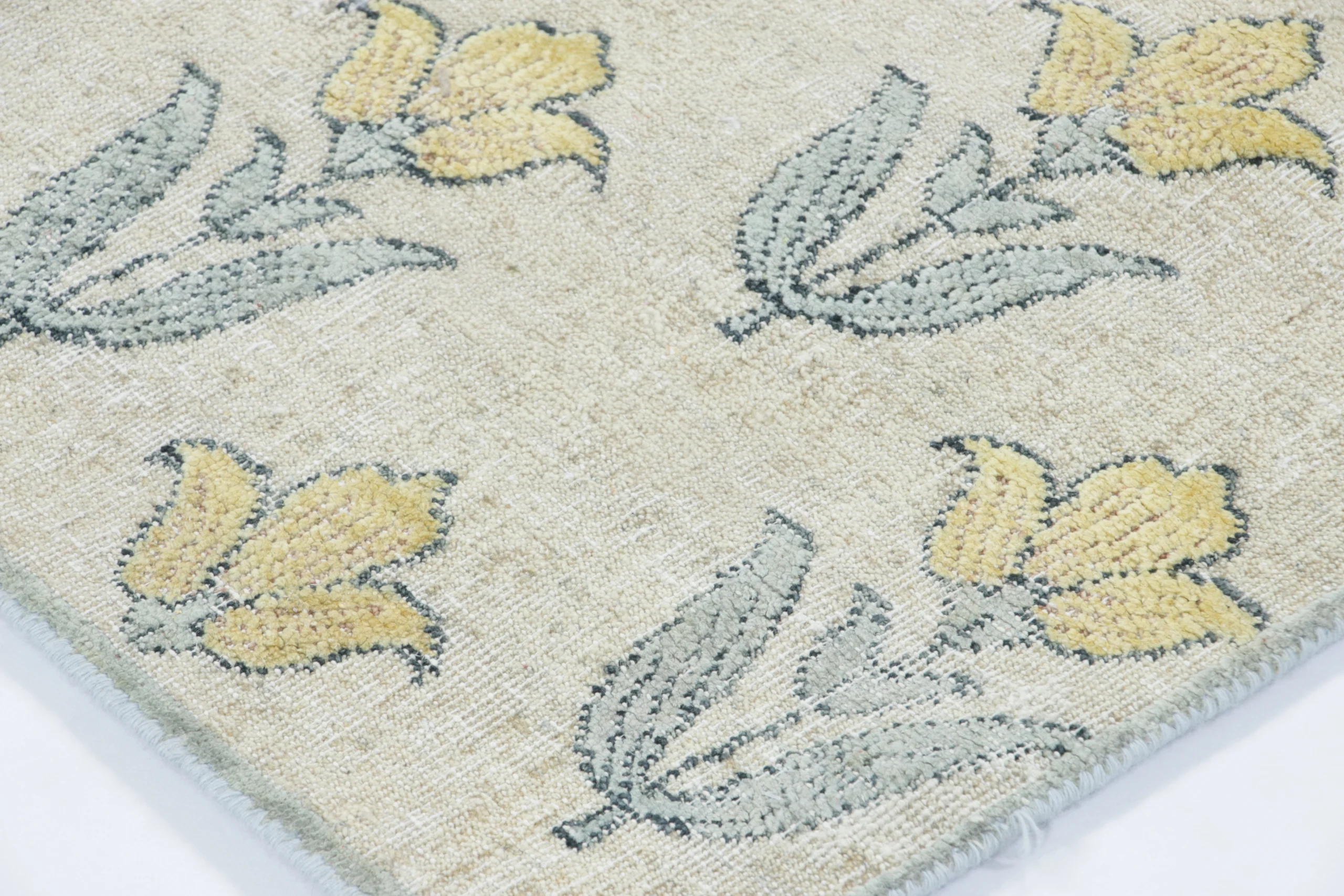 Rug & Kilim’s Floral Block Print Rug