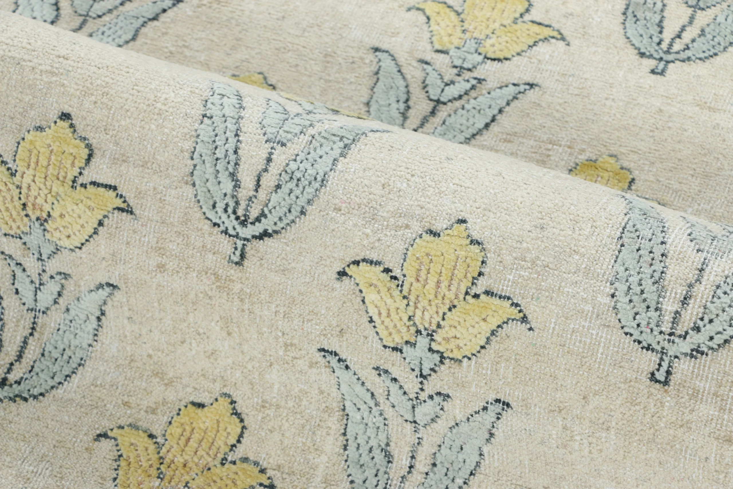 Rug & Kilim’s Floral Block Print Rug