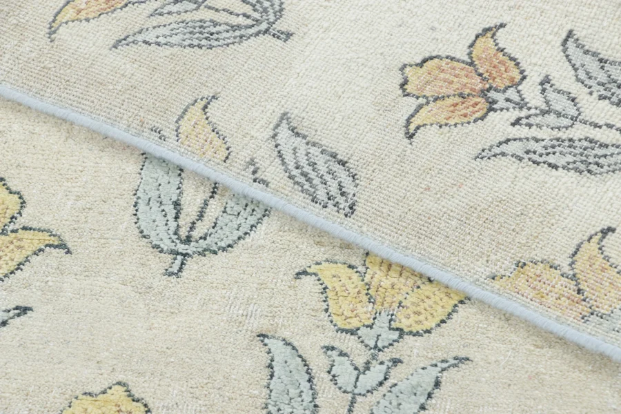 Rug & Kilim’s Floral Block Print Rug