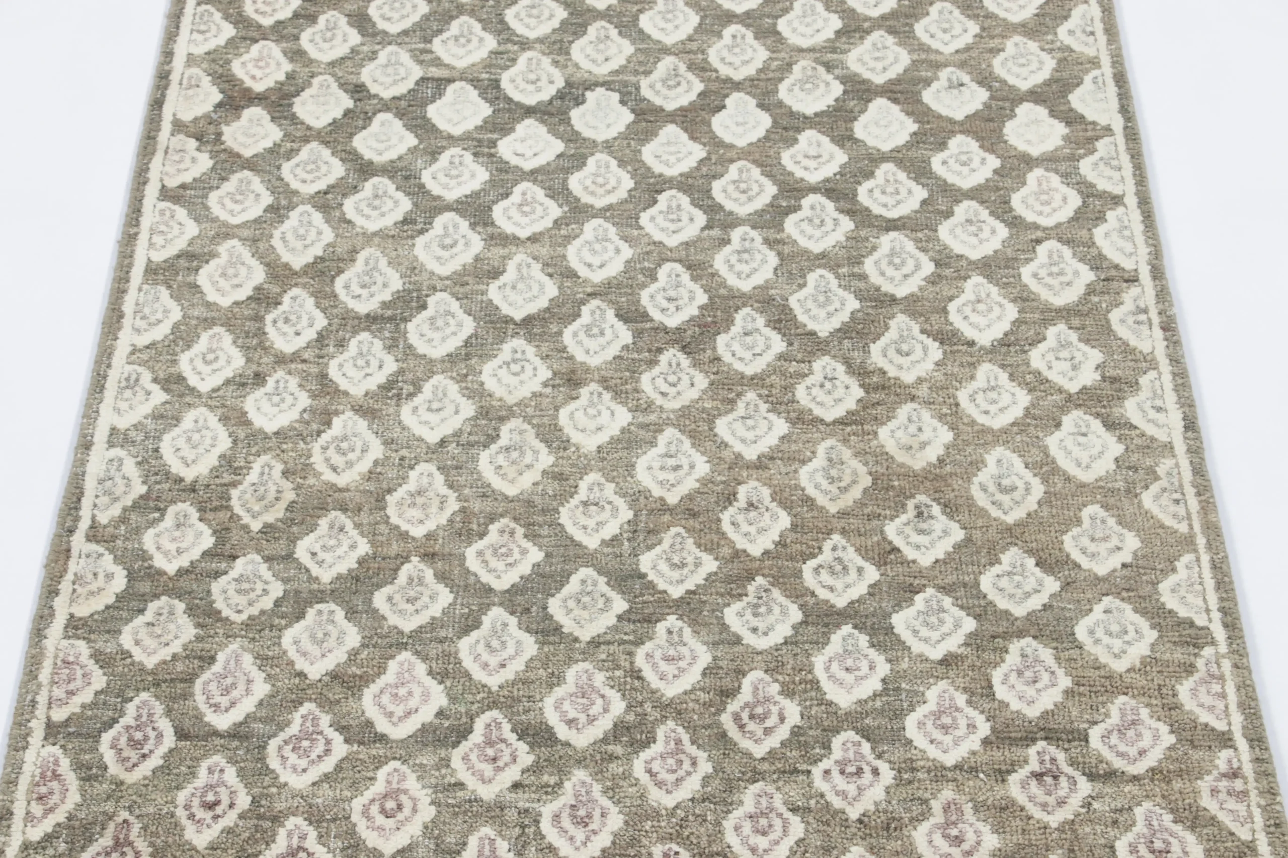 Rug & Kilim’s Floral Block Print Runner Rug