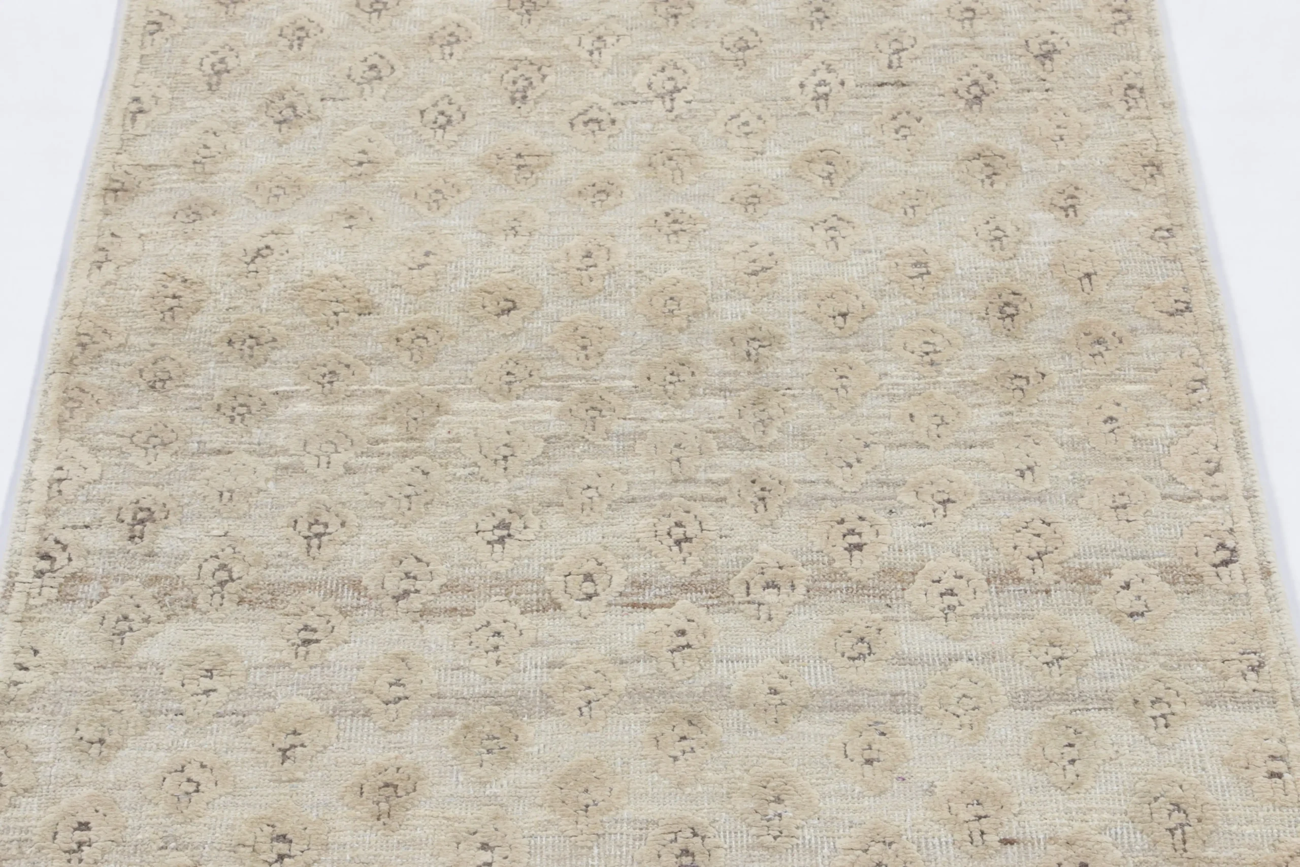 Rug & Kilim’s Floral Block Print Runner Rug