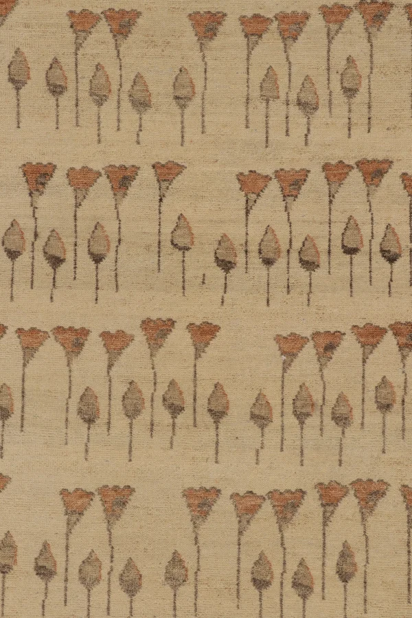 Modern Block Print Rug