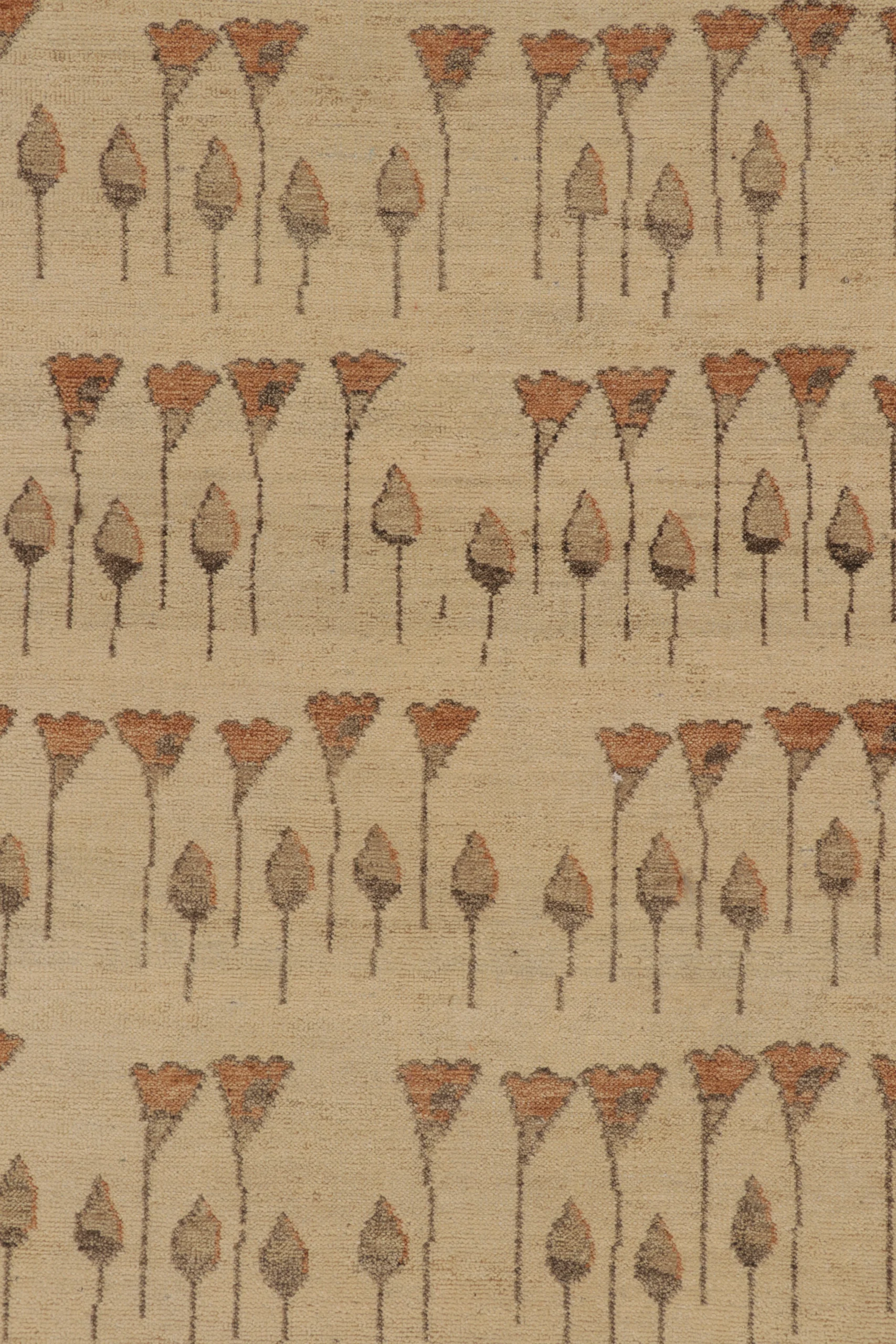 Modern Block Print Rug