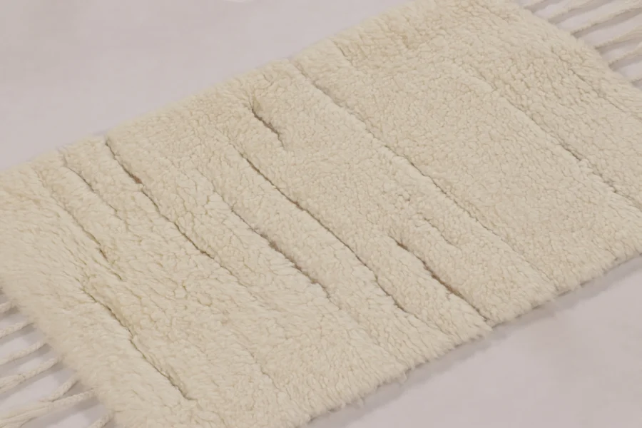 Contemporary Moroccan High Pile Rug