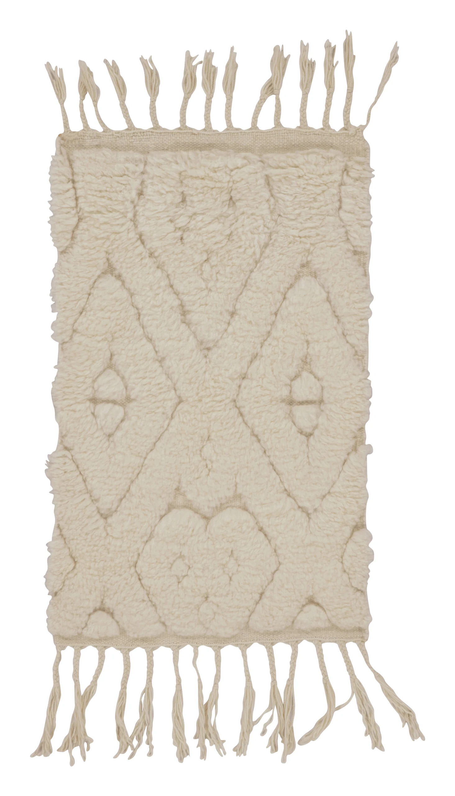 Contemporary Moroccan High Pile Rug