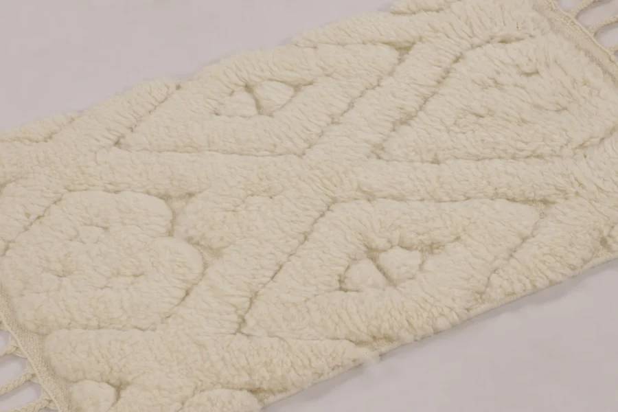 Contemporary Moroccan High Pile Rug