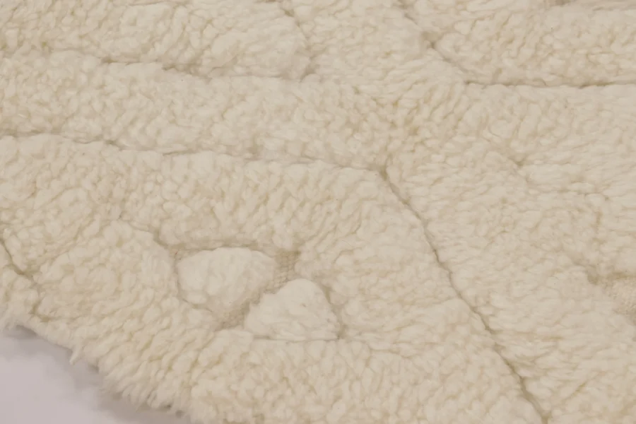Contemporary Moroccan High Pile Rug