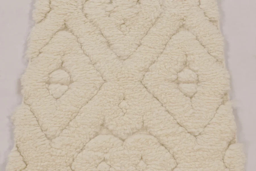 Contemporary Moroccan High Pile Rug