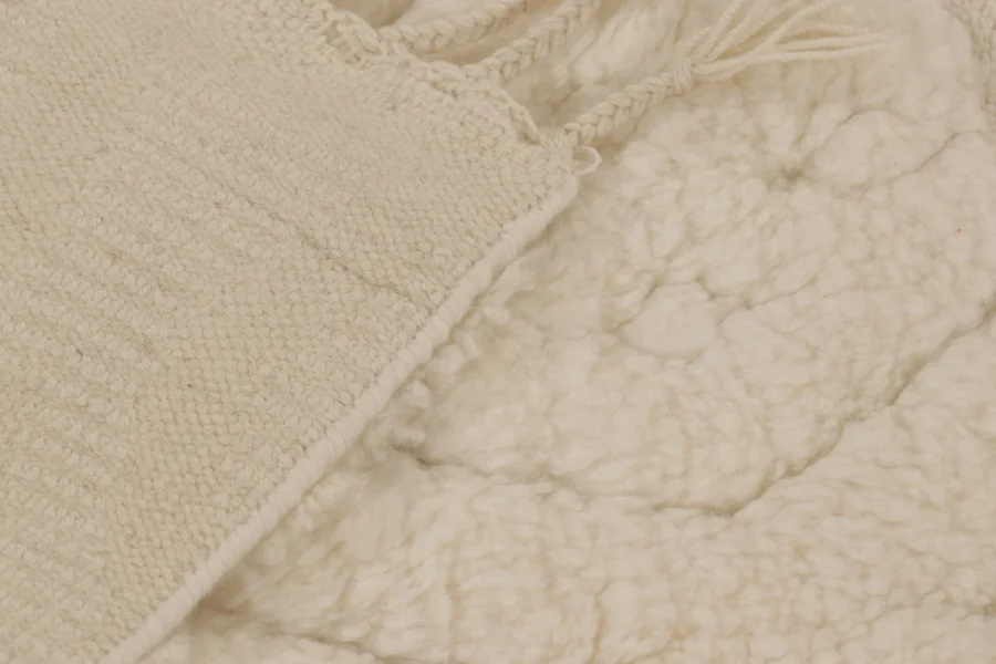 Contemporary Moroccan High Pile Rug
