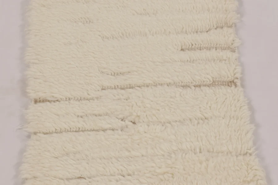 Modern Moroccan High Pile Rug