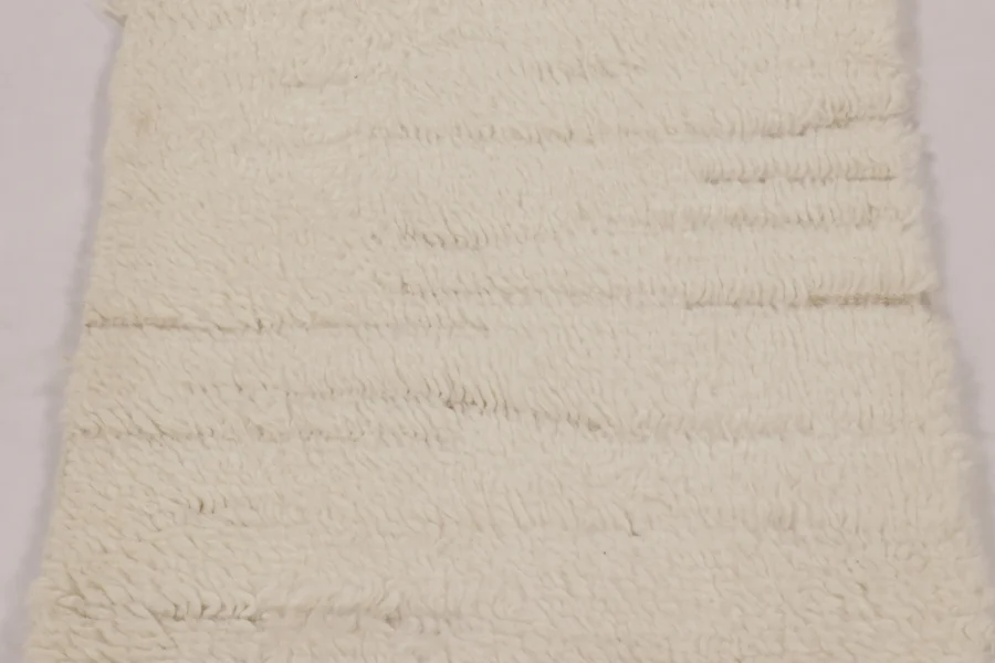 Modern Moroccan High Pile Rug