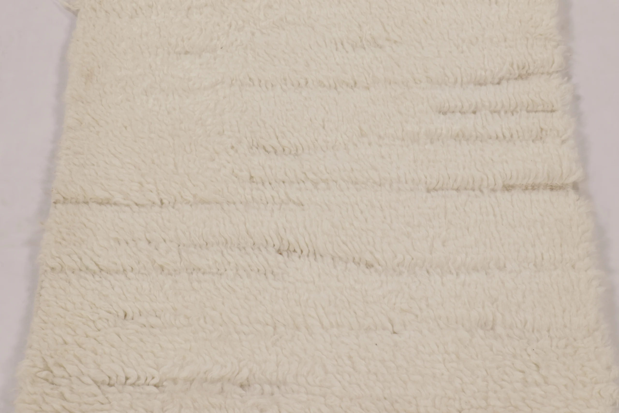 Modern Moroccan High Pile Rug