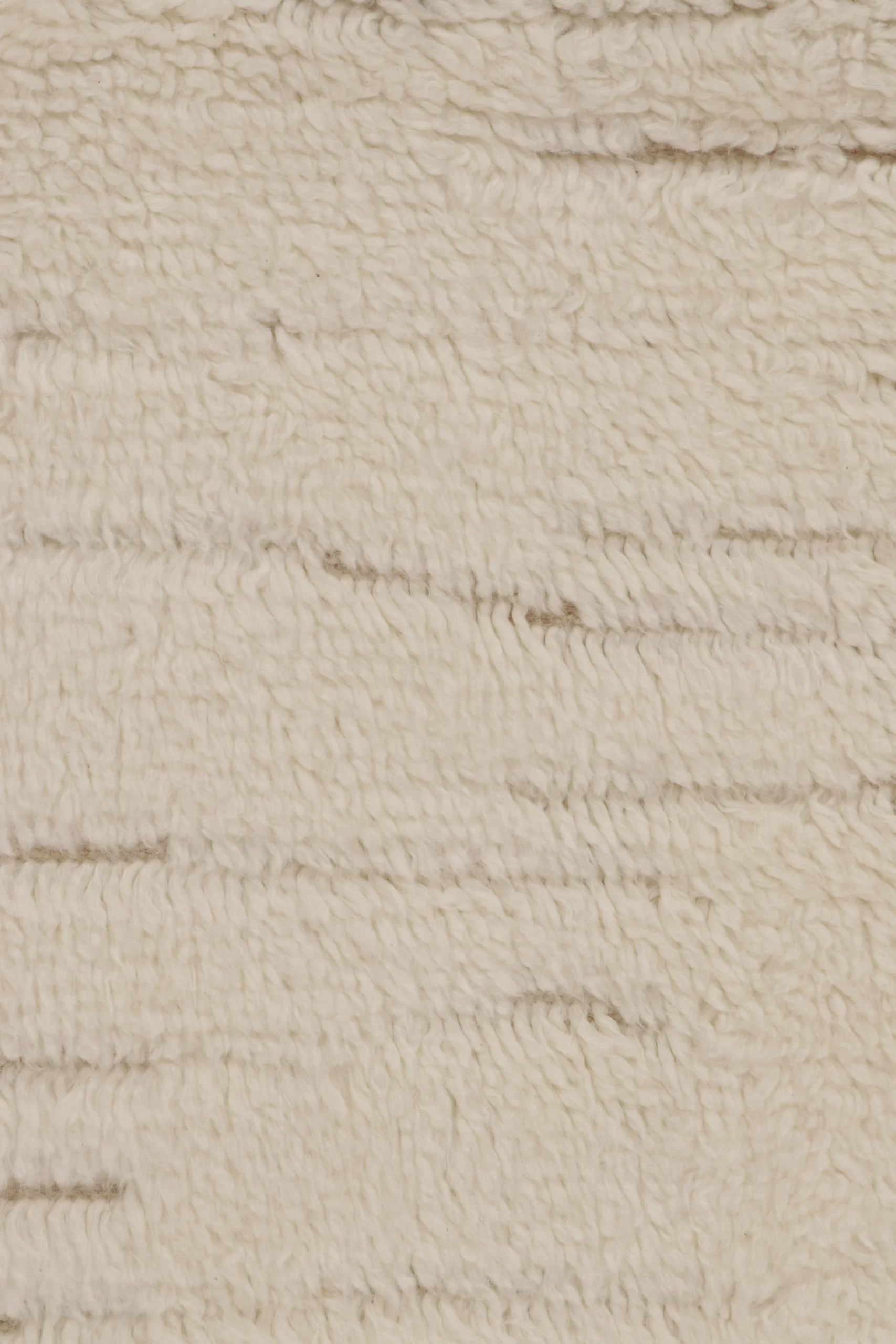 Modern Moroccan High Pile Rug