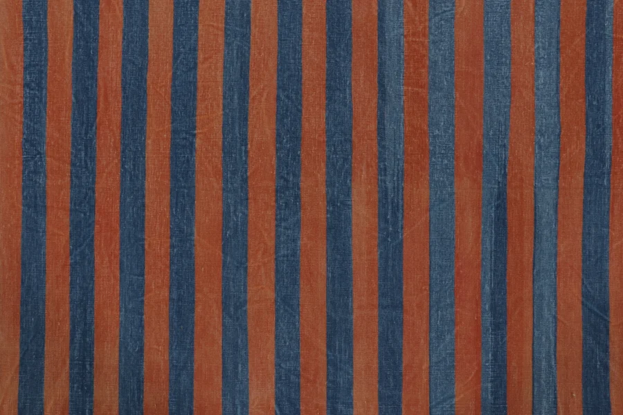 Contemporary Striped Dhurrie Runner Flatweave