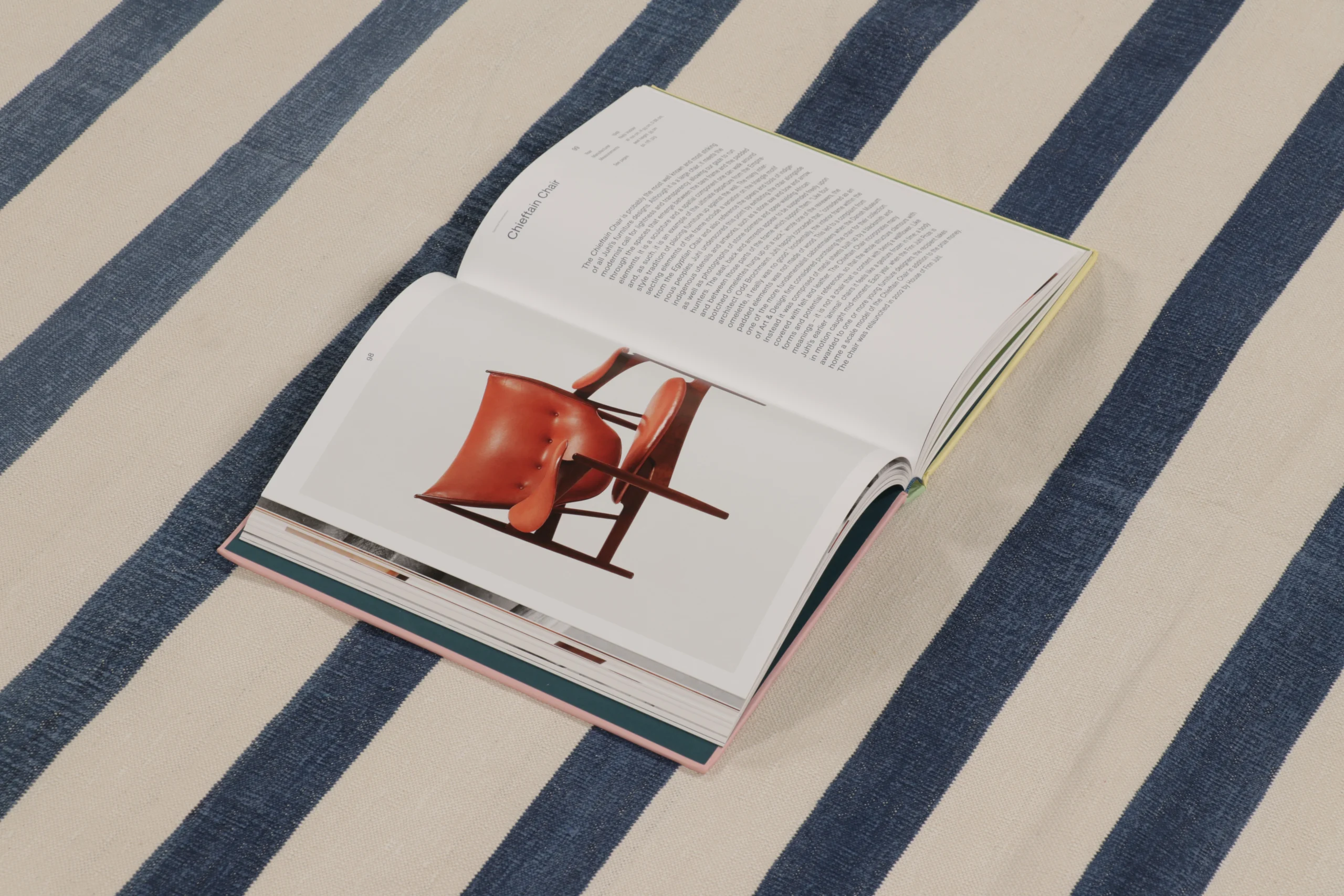 Contemporary Striped Dhurrie Flatweave Rug