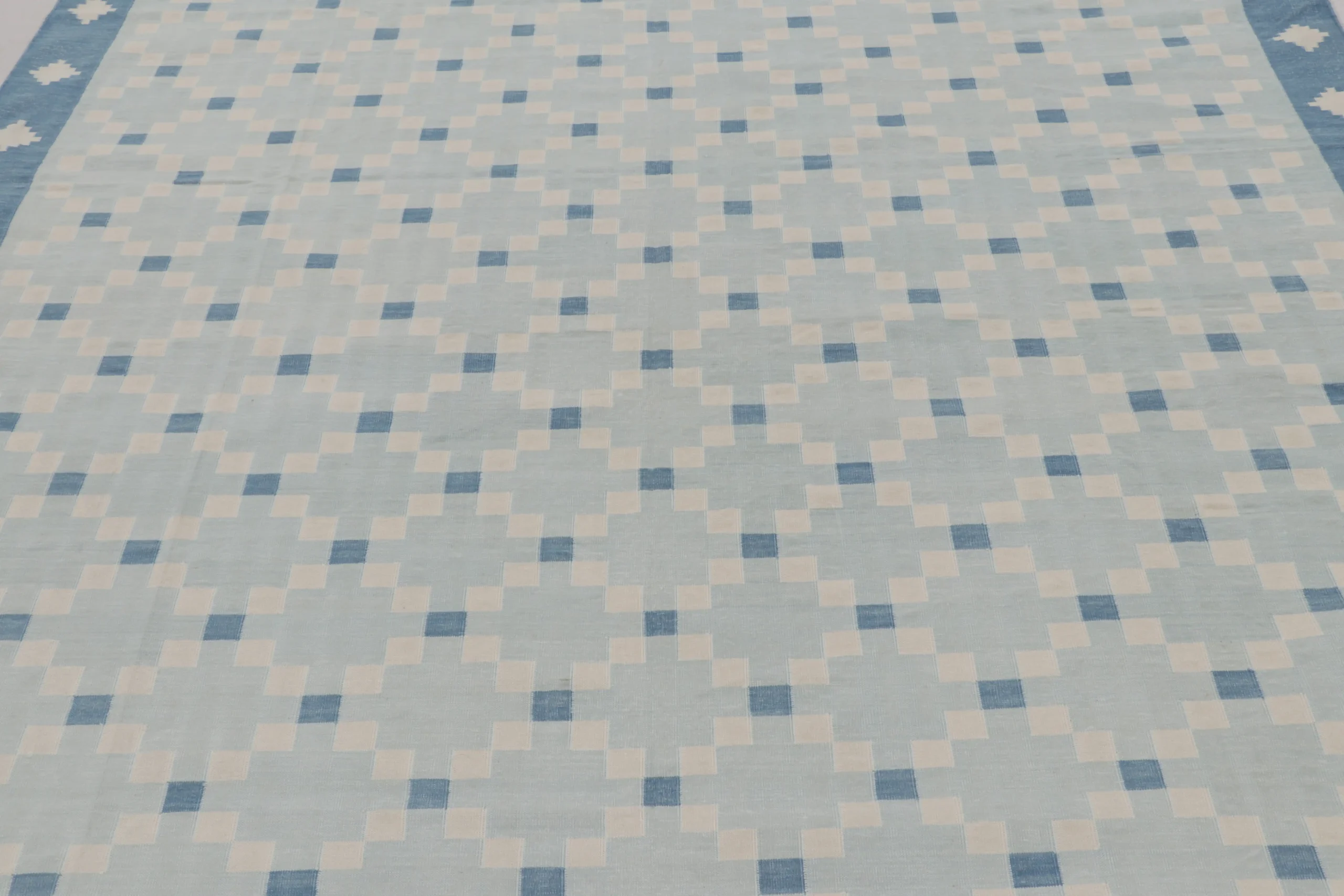 Contemporary Dhurrie Flatweave Rug