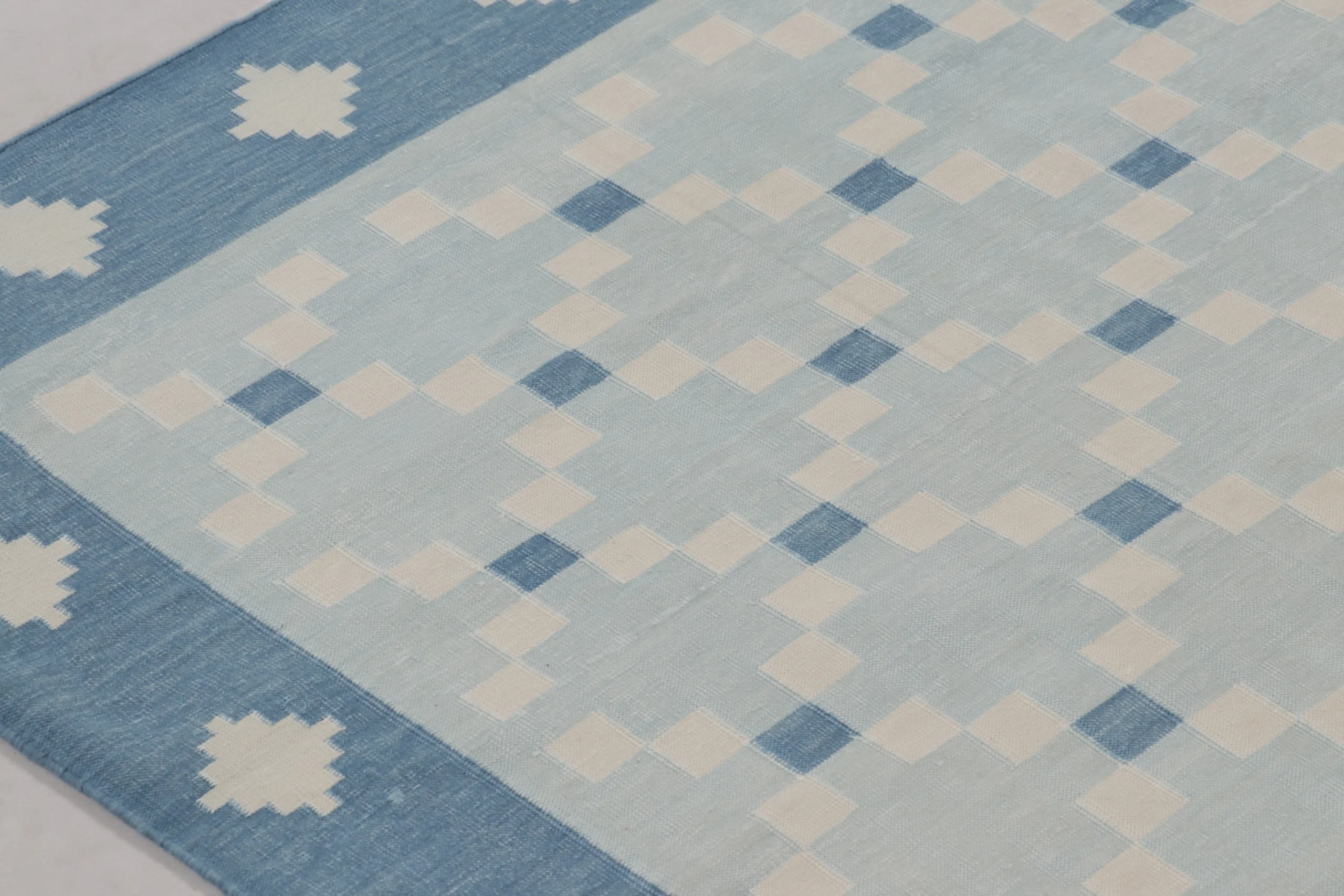 Contemporary Dhurrie Flatweave Rug