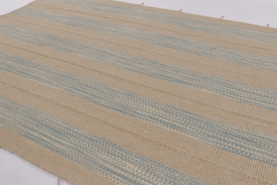 Modern Striped Kilim Rug