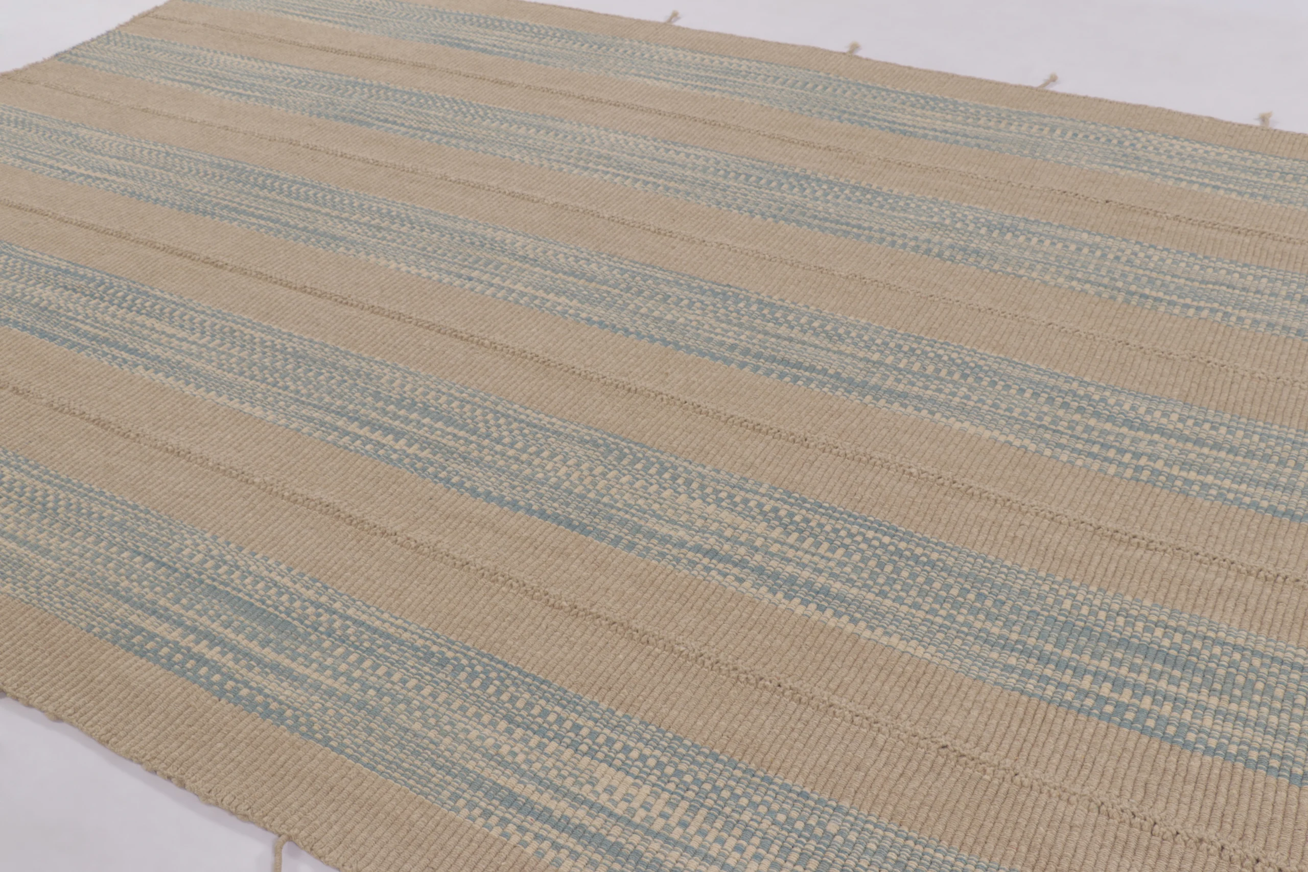 Modern Striped Kilim Rug