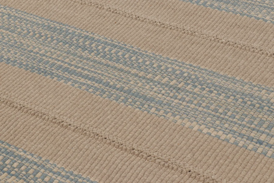 Modern Striped Kilim Rug