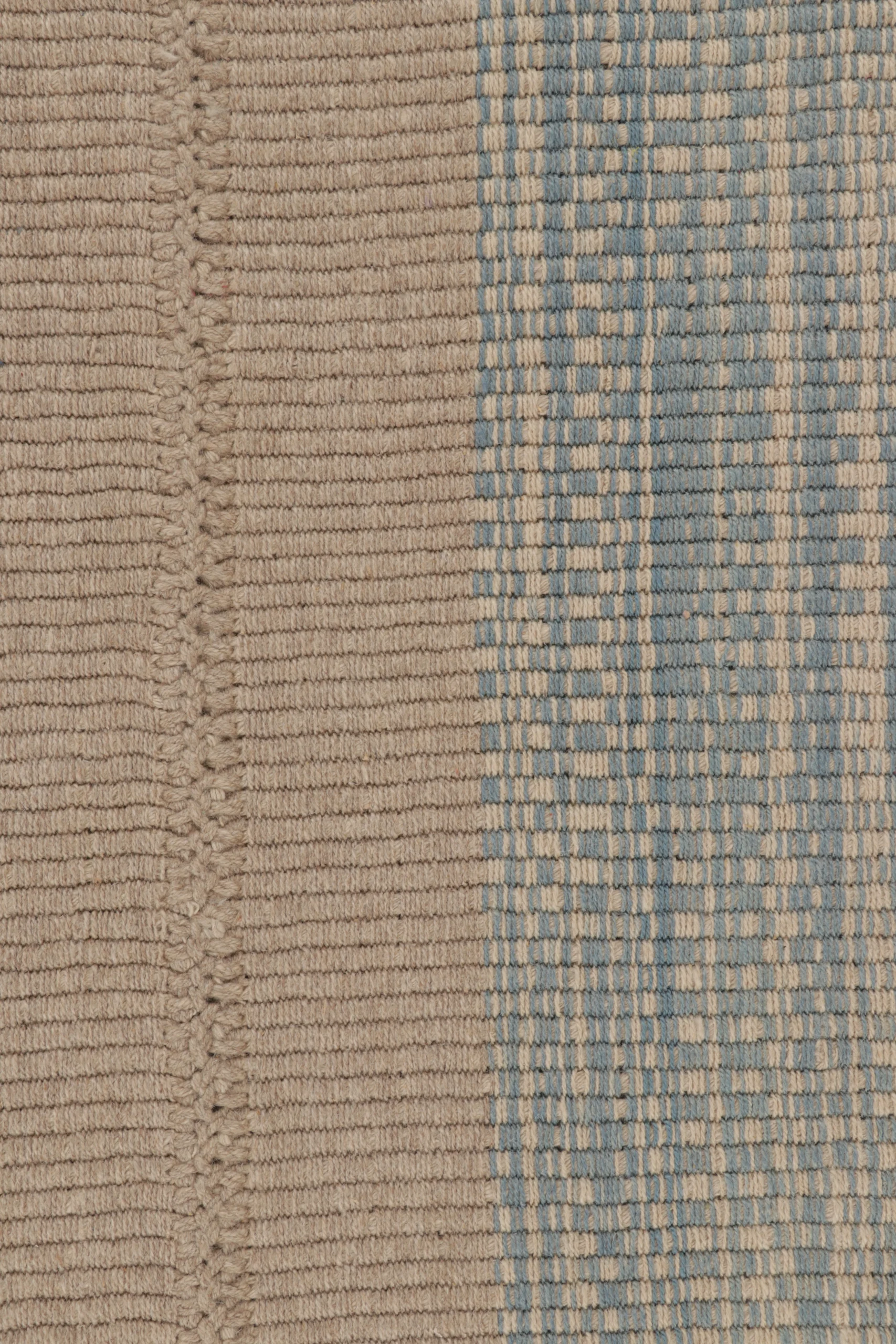Modern Striped Kilim Rug