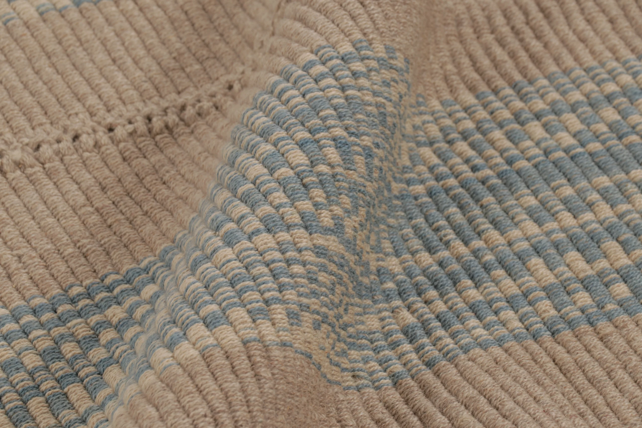 Modern Striped Kilim Rug