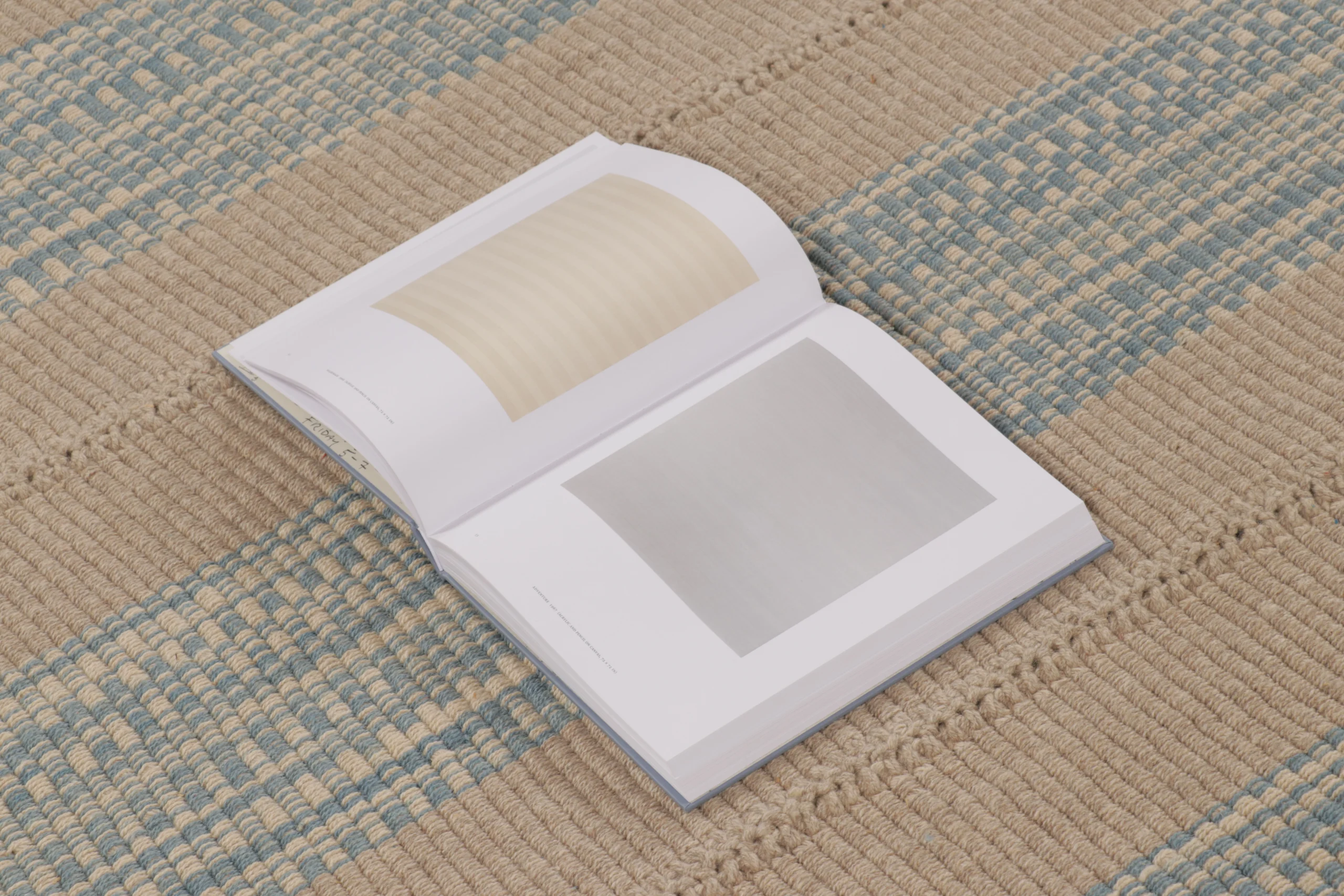 Modern Striped Kilim Rug