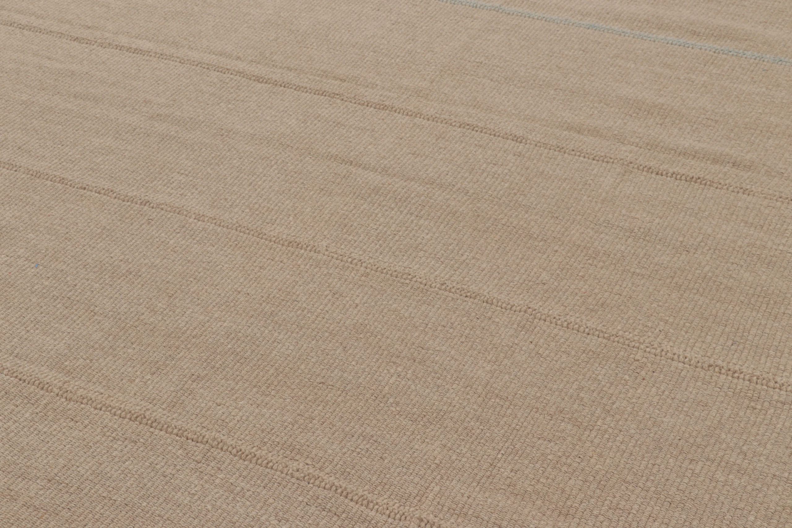 Modern Striped Kilim Rug