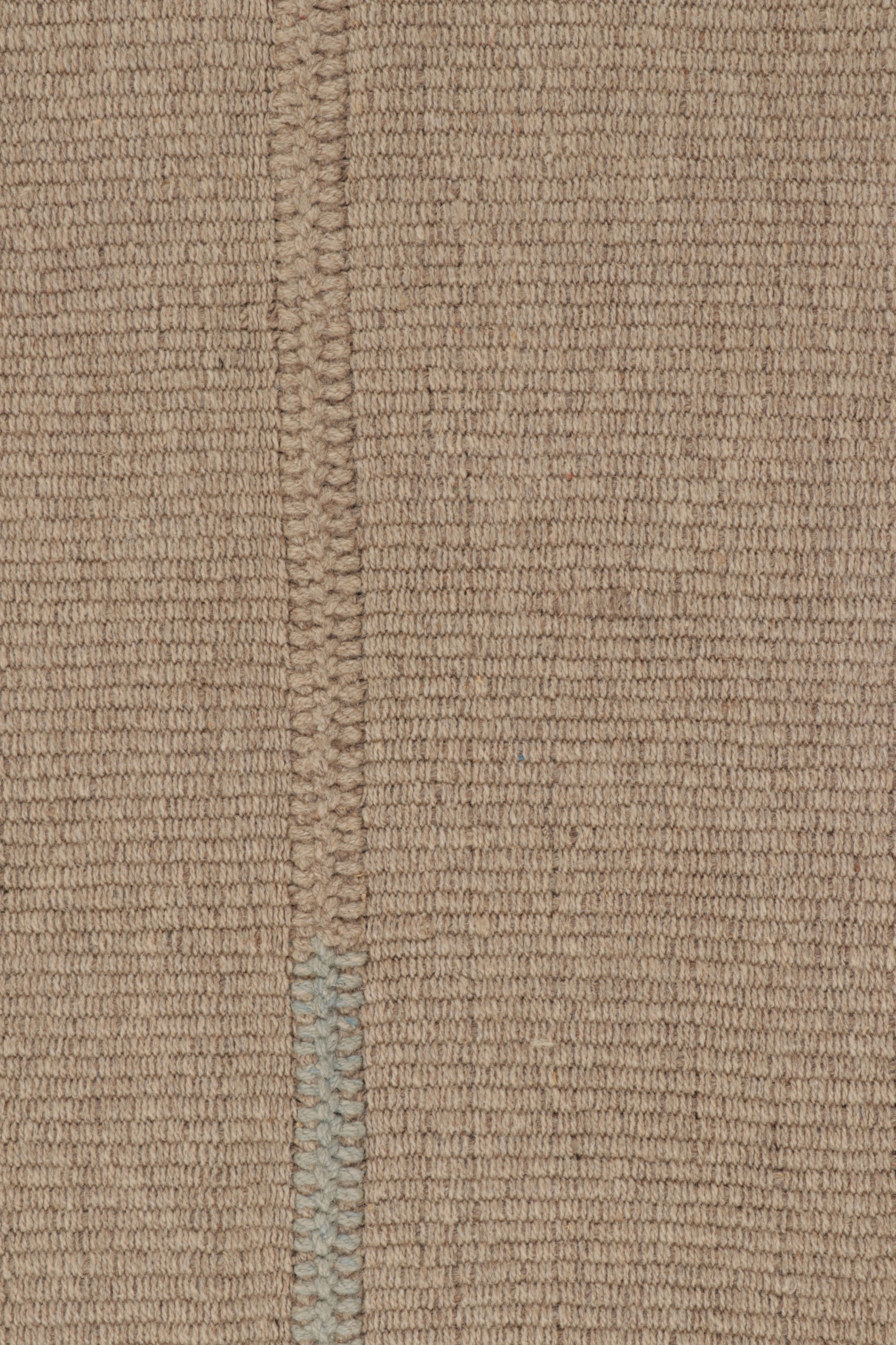 Modern Striped Kilim Rug