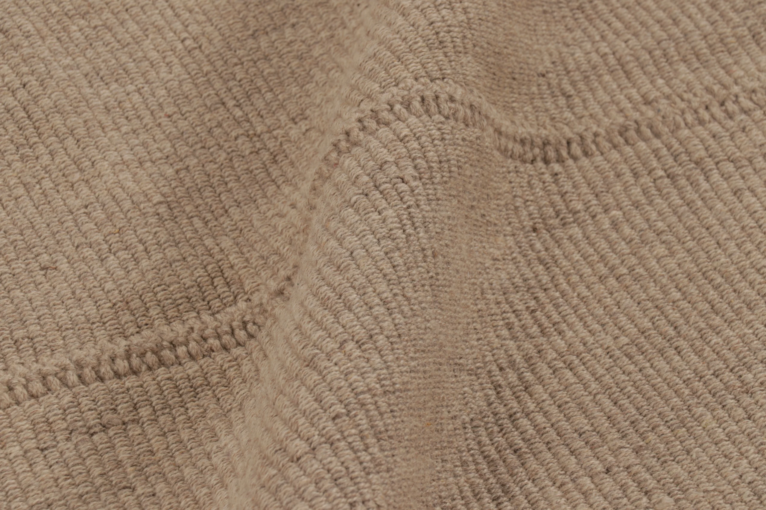 Modern Striped Kilim Rug
