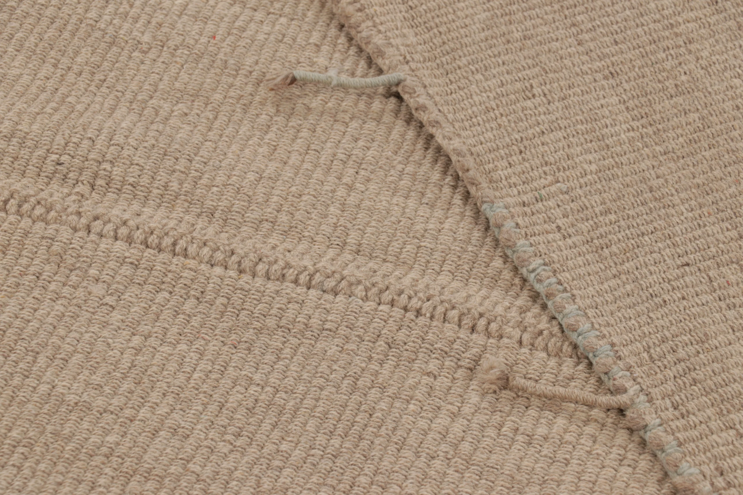 Modern Striped Kilim Rug
