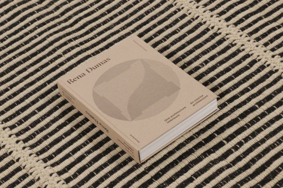 Modern Striped Kilim Rug