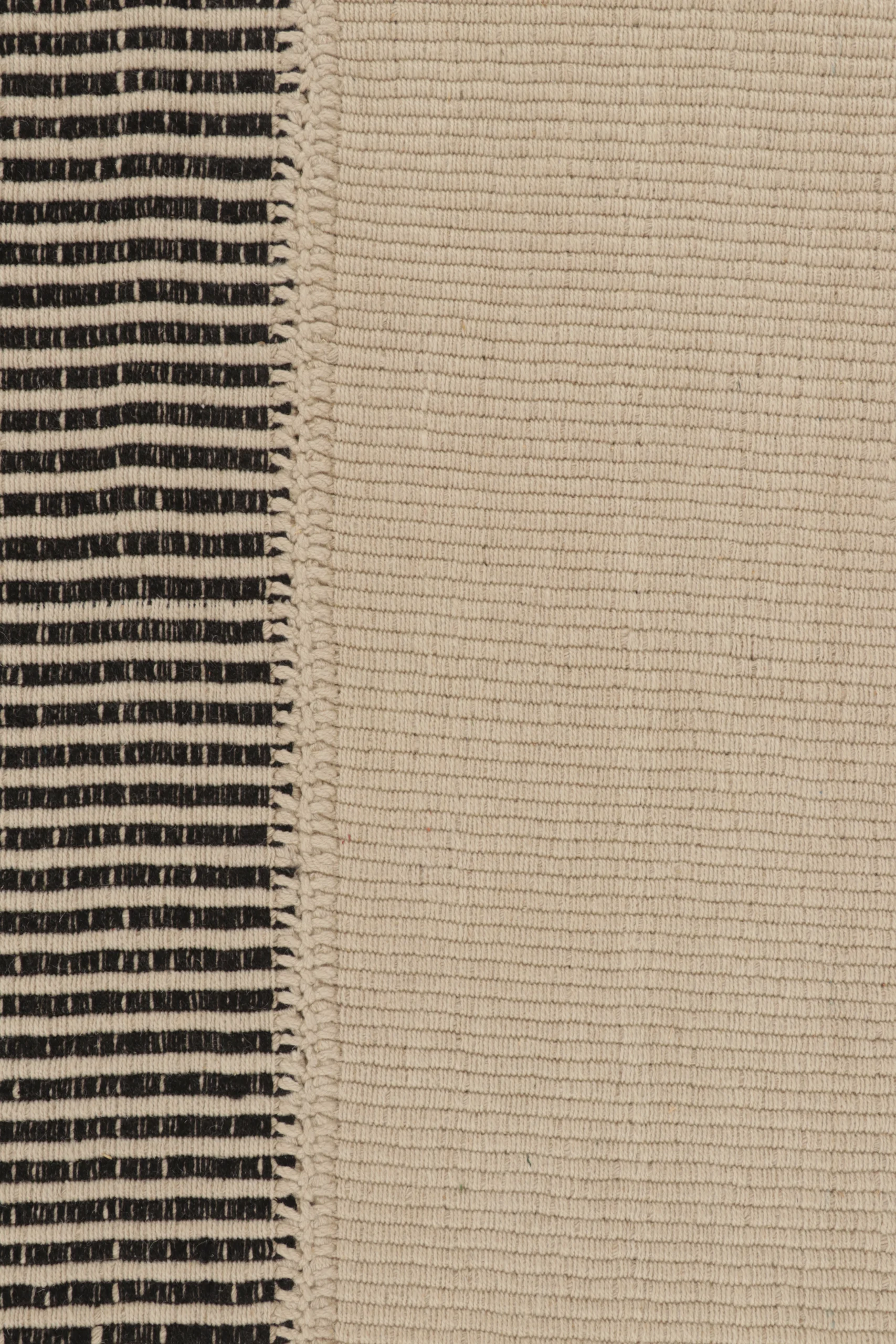 Modern Striped Kilim Rug