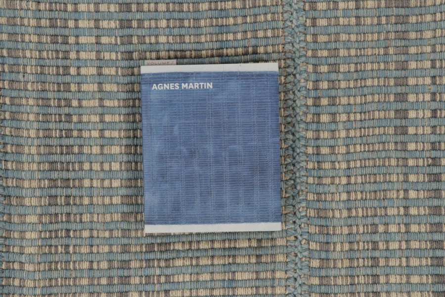 Modern Striped Kilim Rug