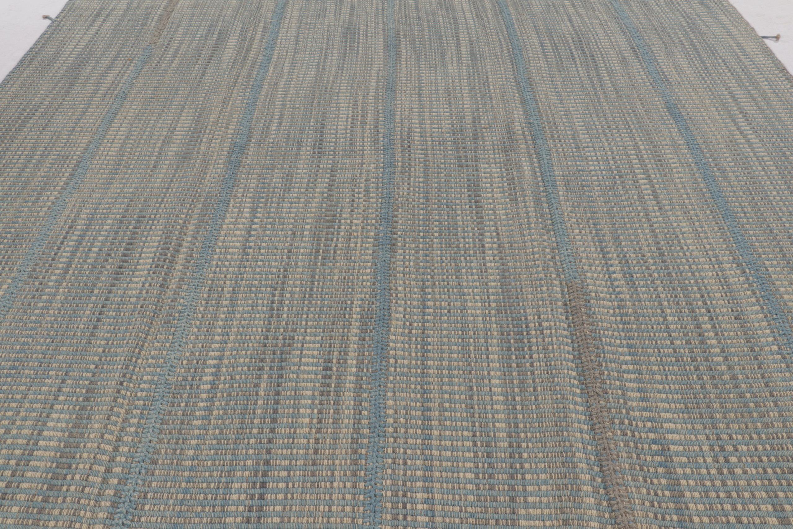 Modern Striped Kilim Rug