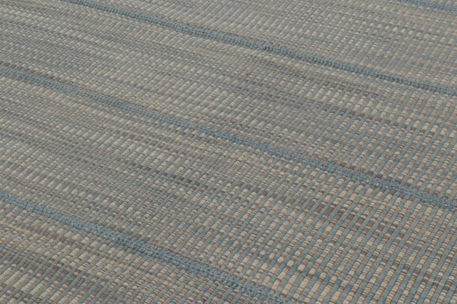 Modern Striped Kilim Rug