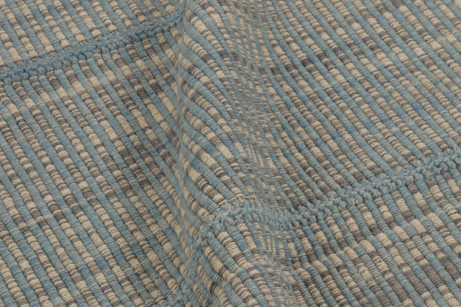 Modern Striped Kilim Rug