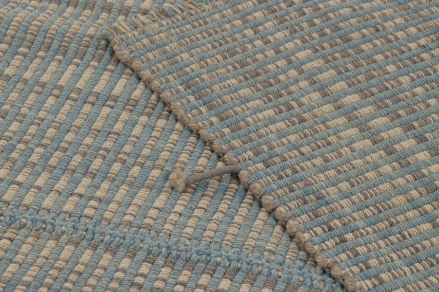 Modern Striped Kilim Rug