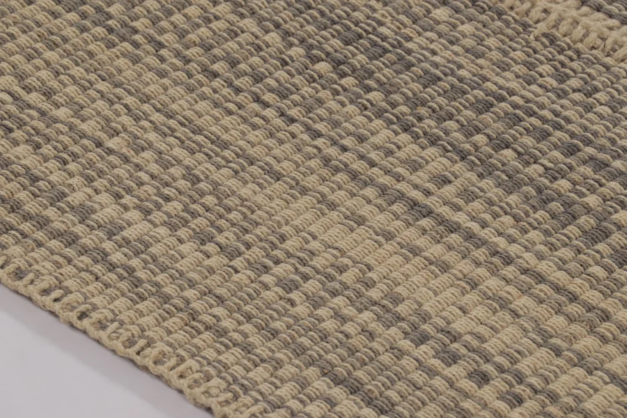 Modern Striped Kilim Rug