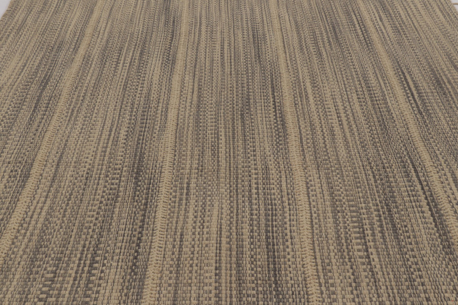 Modern Striped Kilim Rug