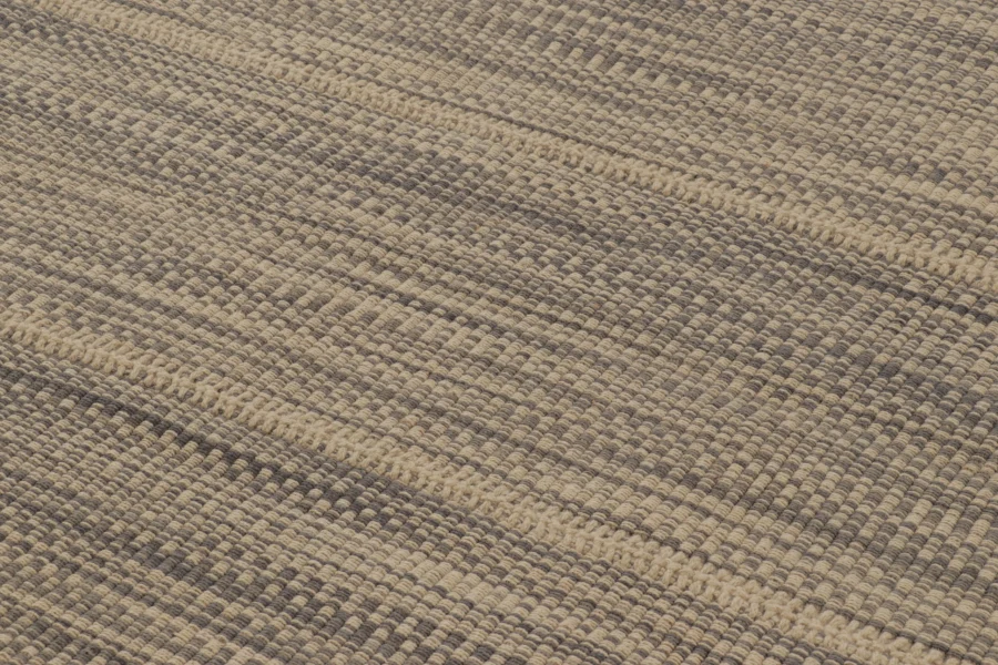 Modern Striped Kilim Rug